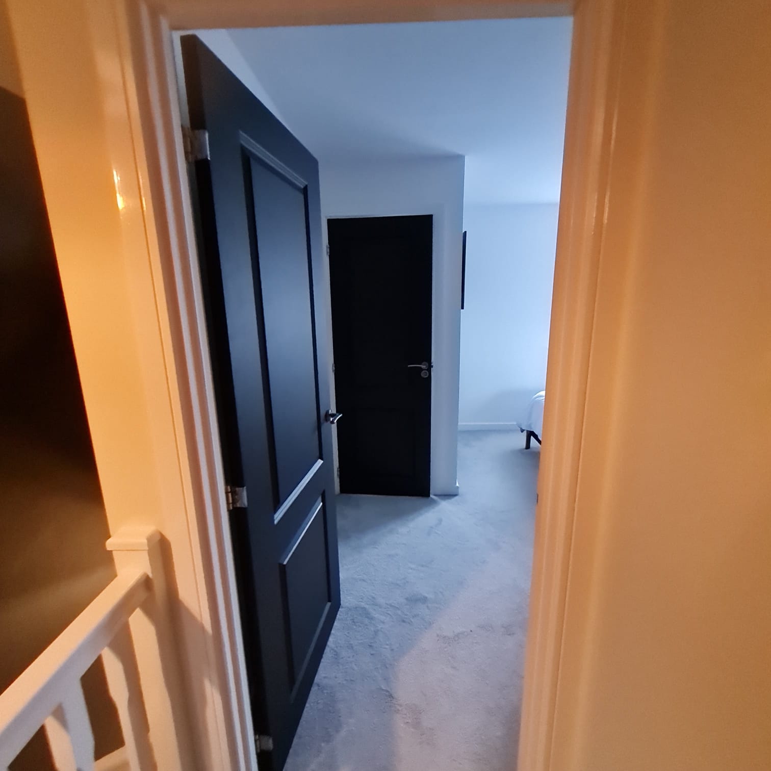 Painted Bedroom Door