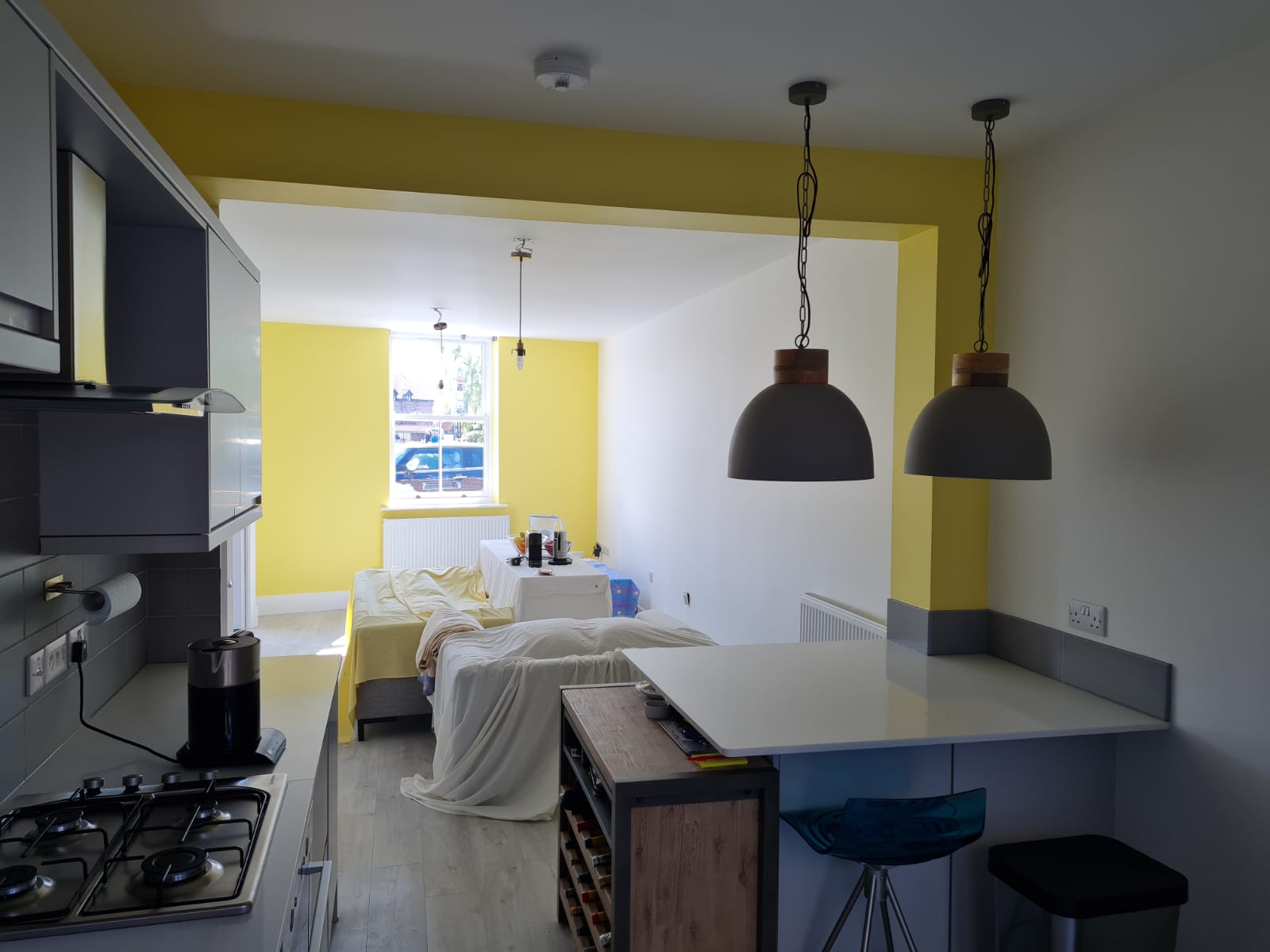Painted Kitchen - Yellow 2