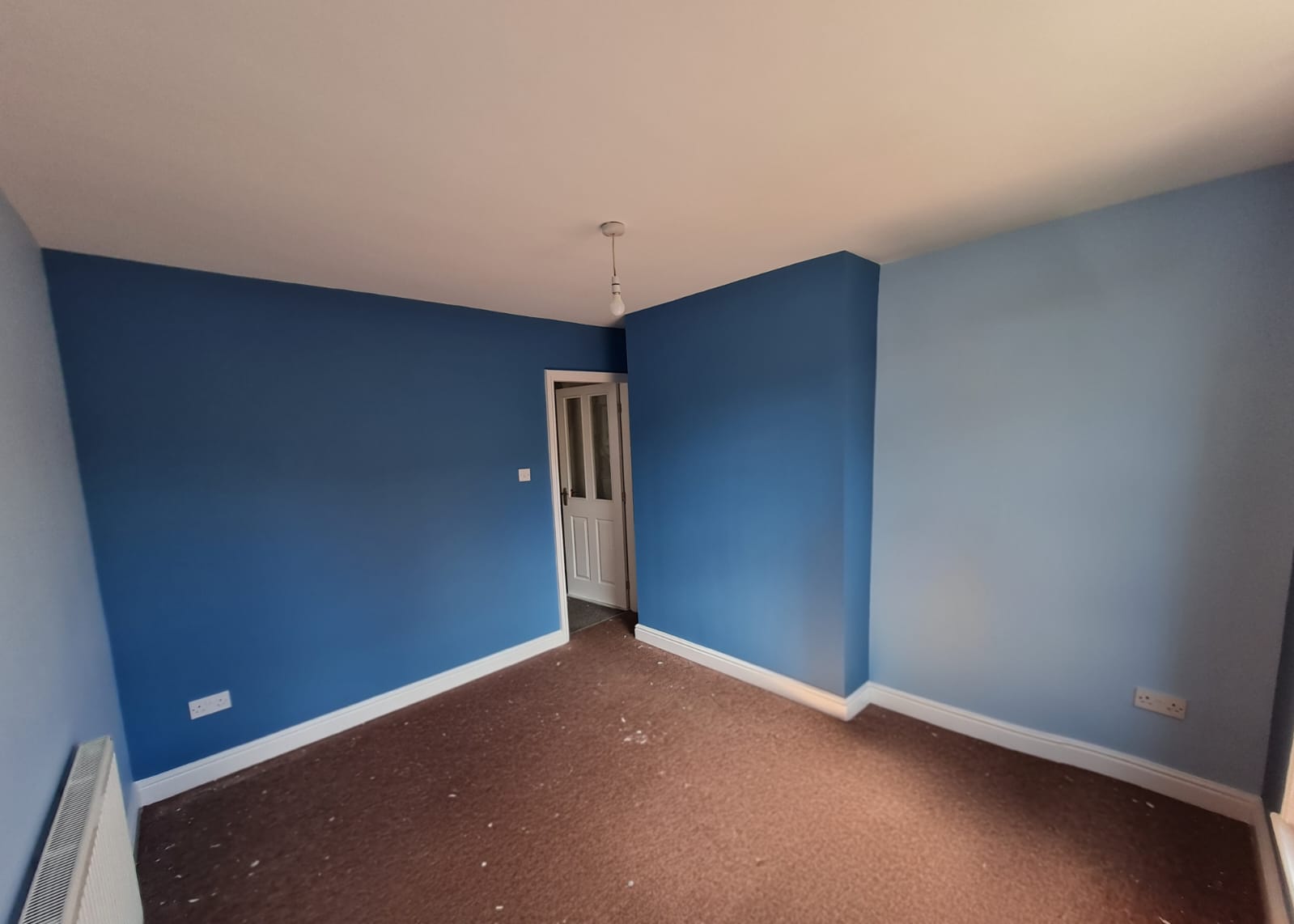 Painted Bedroom Blue 2
